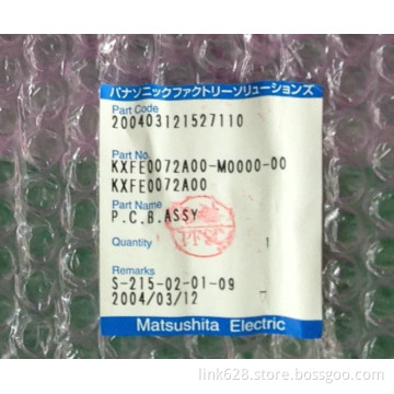 KXFE0072A00 PCB ASSY SP80